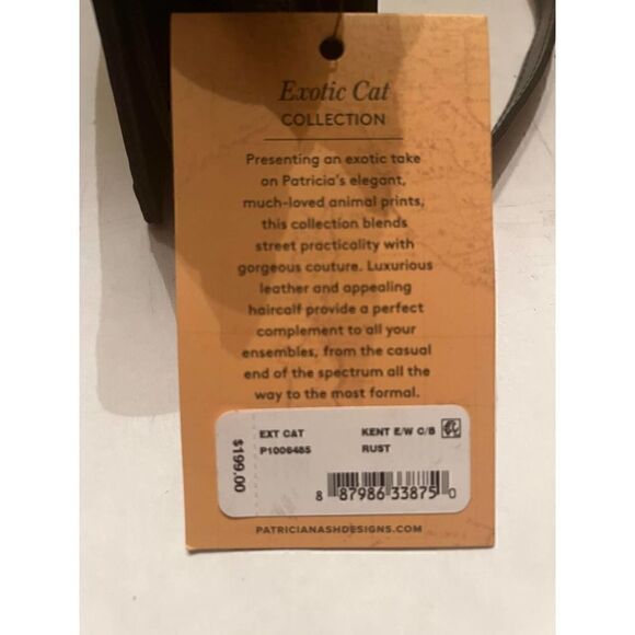 Patricia Nash Exotic Cat NWT - Picture 8 of 8